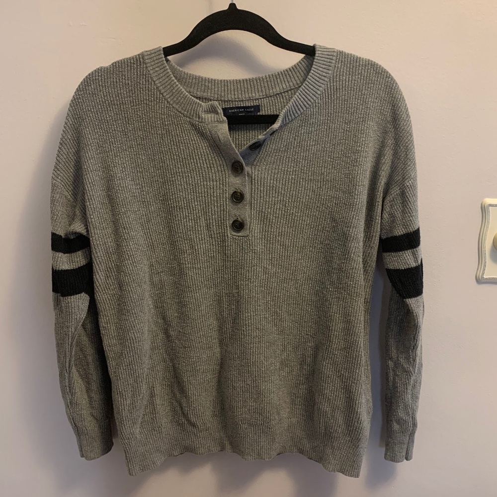 Grey American Eagle Sweater